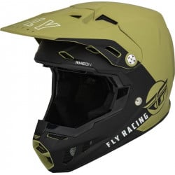 Мотокрос каска FLY RACING Formula CC Centrum - Matte Olive Green/Black