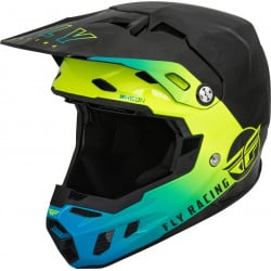 Мотокрос каска FLY RACING Formula CC Centrum - Black/Hi-Vis