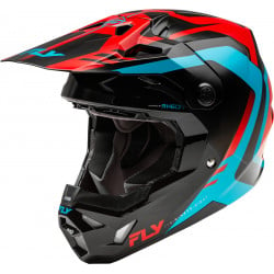 Мотокрос каска FLY RACING Formula CP Krypton - Red/Black/Blue