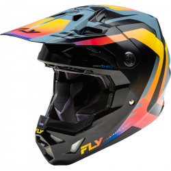 Мотокрос каска FLY RACING Formula CP Krypton - Grey/Black/Electric Fade Мотокрос каска FLY RACING Formula CP Krypton - Grey/Black/Electric Fade