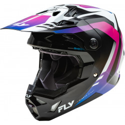 Мотокрос каска FLY RACING Formula CP Krypton - White/Black/Purple Мотокрос каска FLY RACING Formula CP Krypton - White/Black/Purple