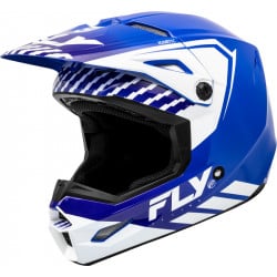 Мотокрос каска FLY RACING Formula Kinetic Menace - Blue/White