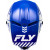 Мотокрос каска FLY RACING Formula Kinetic Menace - Blue/White thumb