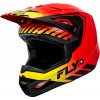 Мотокрос каска FLY RACING Formula Kinetic Menace - Red/Black/Yellow