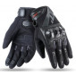 Текстилни ръкавици 70 DEGREES SUMMER NAKED BLACK/GREY thumb
