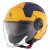 КАСКА ЗА СКУТЕР MT VIALE S SV BETA D3 MATT BLACK/YELLOW thumb