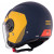 КАСКА ЗА СКУТЕР MT VIALE S SV BETA D3 MATT BLACK/YELLOW thumb