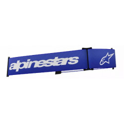 Ластик за мотокрос очила ALPINESTARS SUPERTECH BLUE/WT