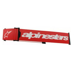 Ластик за мотокрос очила ALPINESTARS SUPERTECH RED/WHT