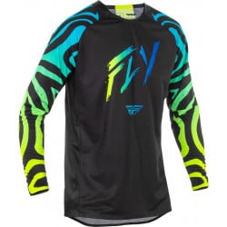 Мотокрос блуза FLY RACING Evolution DST S.E. Zen - Black/Blue/Hi-Vis 2025