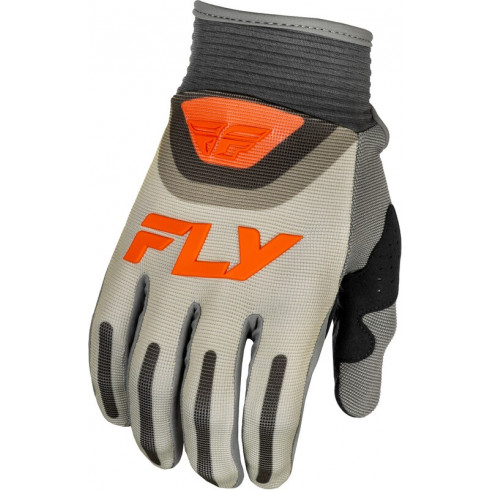 Мотокрос ръкавици FLY RACING F-16- Grey/Orange 2025 Мотокрос ръкавици FLY RACING F-16- Grey/Orange 2025