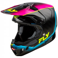 Мотокрос каска FLY RACING Formula CC L.E. Underglow - Grey/Pink/Blue 2025 Мотокрос каска FLY RACING Formula CC L.E. Underglow - Grey/Pink/Blue 2025