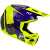 Мотокрос каска FLY RACING Formula Kinetic Rally-Hi-Vis/Blue/Black 2025 thumb