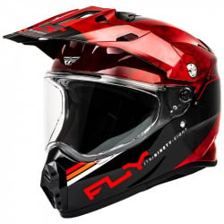 Ендуро каска FLY RACING Trekker Conceal-Red/Black 2025