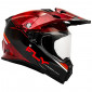 Ендуро каска FLY RACING Trekker Conceal-Red/Black 2025 thumb