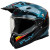 Ендуро каска FLY RACING Trekker Conceal-Slate/Black/Red 2025