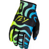 Мотокрос ръкавици FLY RACING Lite S.E. Zen- Black/Blue/Hi-Vis 2025