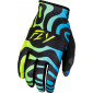 Мотокрос ръкавици FLY RACING Lite S.E. Zen- Black/Blue/Hi-Vis 2025 thumb