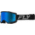 Мотокрос очила FLY RACING Zone Black/Black - Sky Blue/Smoke Lens 2025