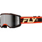 Мотокрос очила FLY RACING Zone Black/Red/Cream - Silver Mirror/Smoke Lens 2025 thumb