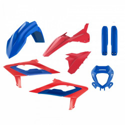Комплект пластмаси POLISPORT Full Plastic Kit Beta RR 2T/4T Racing (2023-24) Blue/Red Комплект пластмаси POLISPORT Full Plastic Kit Beta RR 2T/4T Racing (2023-24) Blue/Red
