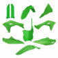 Комплект пластмаси POLISPORT Full Plastic Kit Kawasaki KX 450 (2024-25) Green thumb