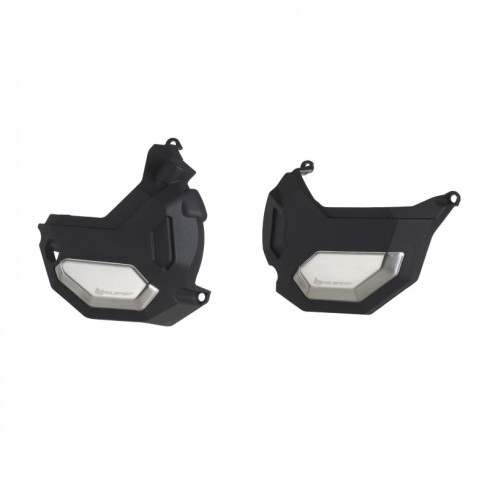 Комплект протектор за капака на двигателя POLISPORT HONDA NC 700 X Manual - KIT ENGINE COVER PROTECTOR BLACK - 2014-2017 MODELS Комплект протектор за капака на двигателя POLISPORT HONDA NC 700 X Manual - KIT ENGINE COVER PROTECTOR BLACK - 2014-2017 MODELS