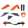 Комплект пластмаси POLISPORT Full Plastic Kit KTM EXC/EXC-F/XC-W/XCF-W (2020-23) OEM