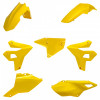 Комплект рестайлинг пластмаси POLISPORT Restyling Kit Suzuki DR-Z400 (2000-24) Yellow
