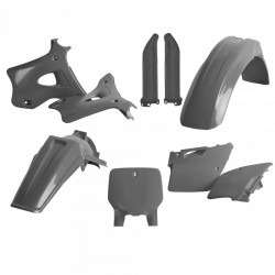 Комплект пластмаси POLISPORT Full Plastic kit Kawasaki KX125/250 - 1996-98 Grey