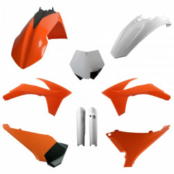 Комплект пластмаси POLISPORT Full Kit KTM SX-F(11-12) SX/XC/XC-F(12) ОЕМ/White