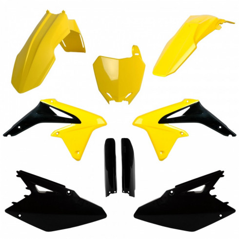 Комплект пластмаси POLISPORT Full Plastic Kit Suzuki RMZ 450 (2008-17) ОЕМ Комплект пластмаси POLISPORT Full Plastic Kit Suzuki RMZ 450 (2008-17) ОЕМ