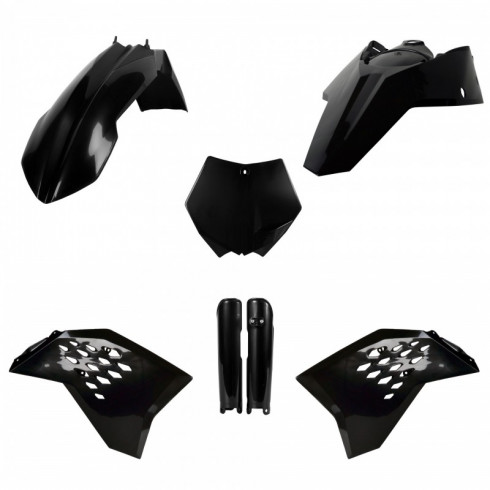 Комплект пластмаси POLISPORT Full Plastic Kit KTM SX/SX-F (2007) Black Комплект пластмаси POLISPORT Full Plastic Kit KTM SX/SX-F (2007) Black