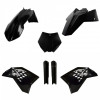 Комплект пластмаси POLISPORT Full Kit KTM SX/SX-F(08-10)XC/XC-F(08-10) Black