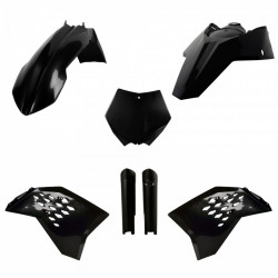 Комплект пластмаси POLISPORT Full Kit KTM SX/SX-F(08-10)XC/XC-F(08-10) Black