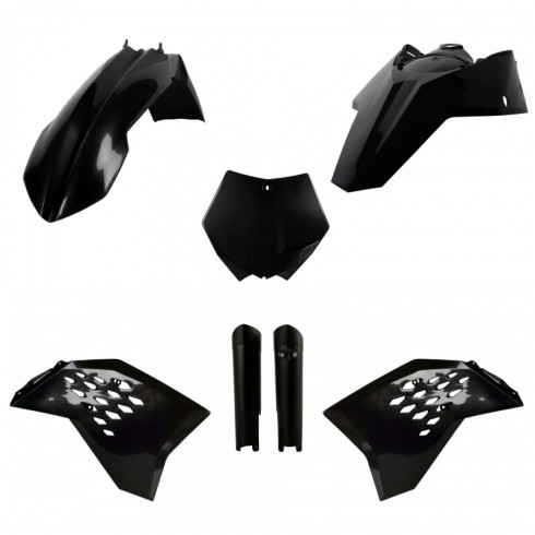 Комплект пластмаси POLISPORT Full Kit KTM SX/SX-F(08-10)XC/XC-F(08-10) Black Комплект пластмаси POLISPORT Full Kit KTM SX/SX-F(08-10)XC/XC-F(08-10) Black