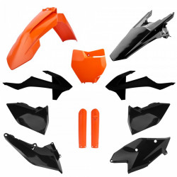 Комплект пластмаси POLISPORT Full Kit KTM SX/SX-F/XC/XC-F(16-18) Orange/Black Комплект пластмаси POLISPORT Full Kit KTM SX/SX-F/XC/XC-F(16-18) Orange/Black