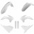 Комплект пластмаси POLISPORT Full Kit KTM EXC/EXC-F/XC-W/XC-FW(16) White