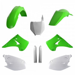 Комплект пластмаси POLISPORT Full Plastic Kit Kawasaki KX 125/250 (2003) ОЕМ