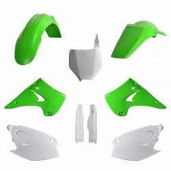 Комплект пластмаси POLISPORT Full Plastic Kit Kawasaki KX 125/250 (2004-08) ОЕМ