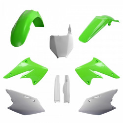 Комплект пластмаси POLISPORT Full Plastic Kit Kawasaki KX 250F (2004-05) ОЕМ Комплект пластмаси POLISPORT Full Plastic Kit Kawasaki KX 250F (2004-05) ОЕМ