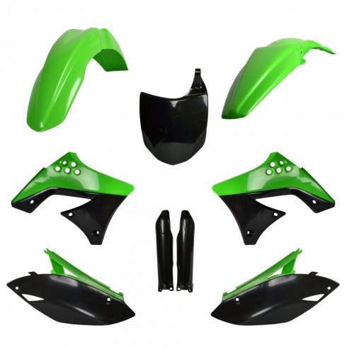 Комплект пластмаси POLISPORT Full Plastic Kit Kawasaki KX 250F (2009-12) ОЕМ 09 Комплект пластмаси POLISPORT Full Plastic Kit Kawasaki KX 250F (2009-12) ОЕМ 09