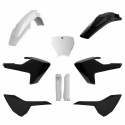 Комплект пластмаси POLISPORT Full Plastic Kit Husqvarna TC/FC (2016-18) White/Black