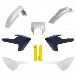 Комплект пластмаси POLISPORT Full Plastic Kit Husqvarna TE/FE (2017-19) OEM 17-18