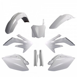 Комплект пластмаси POLISPORT Full Plastic Kit Honda CRF 250R (2008) White Комплект пластмаси POLISPORT Full Plastic Kit Honda CRF 250R (2008) White
