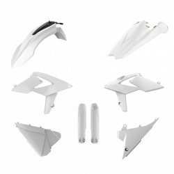 Комплект пластмаси POLISPORT Full Plastic Kit Beta RR 2T/4T (2019) White Комплект пластмаси POLISPORT Full Plastic Kit Beta RR 2T/4T (2019) White
