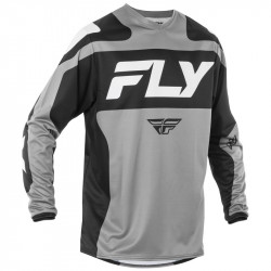 Мотокрос блуза FLY RACING F-16 Riding -Grey/Black/White 2025 Мотокрос блуза FLY RACING F-16 Riding -Grey/Black/White 2025