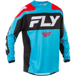 Мотокрос блуза FLY RACING F-16 Riding -Light Blue/Red/Black 2025 Мотокрос блуза FLY RACING F-16 Riding -Light Blue/Red/Black 2025