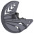 Предпазител за спирачен диск POLISPORT Disc & Bottom Fork Protector YZ125/250 YZ250/450F(08->22) Grey