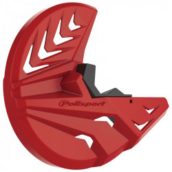 Предпазител за спирачен диск POLISPORT Disc & Bottom Fork Protector CRF R (15>) 450RX (17>) 250RX (19>) Red